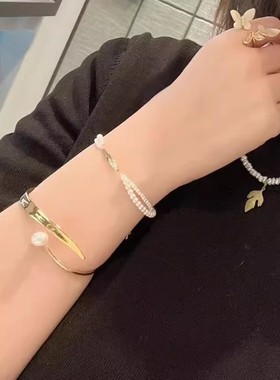 何方轻奢高级时尚女手镯925银