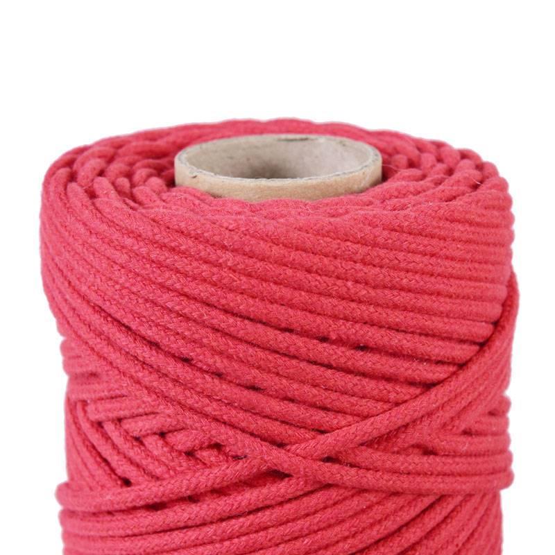 3m线m装彩色棉绳442diy手工饰编织粗细棉绳编织挂毯绳绳子捆绑绳 - 图0