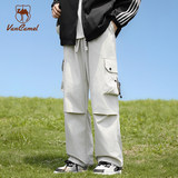 西域骆驼男款牛仔裤休闲工装裤劵后39.9元包邮