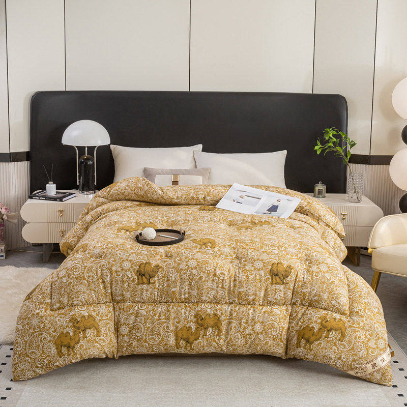 加厚驼纤绒被子速热保暖冬被双人棉被人学生宿舍冬天棉被芯褥子,淘宝优惠券,粉丝福利购,淘宝优惠卷