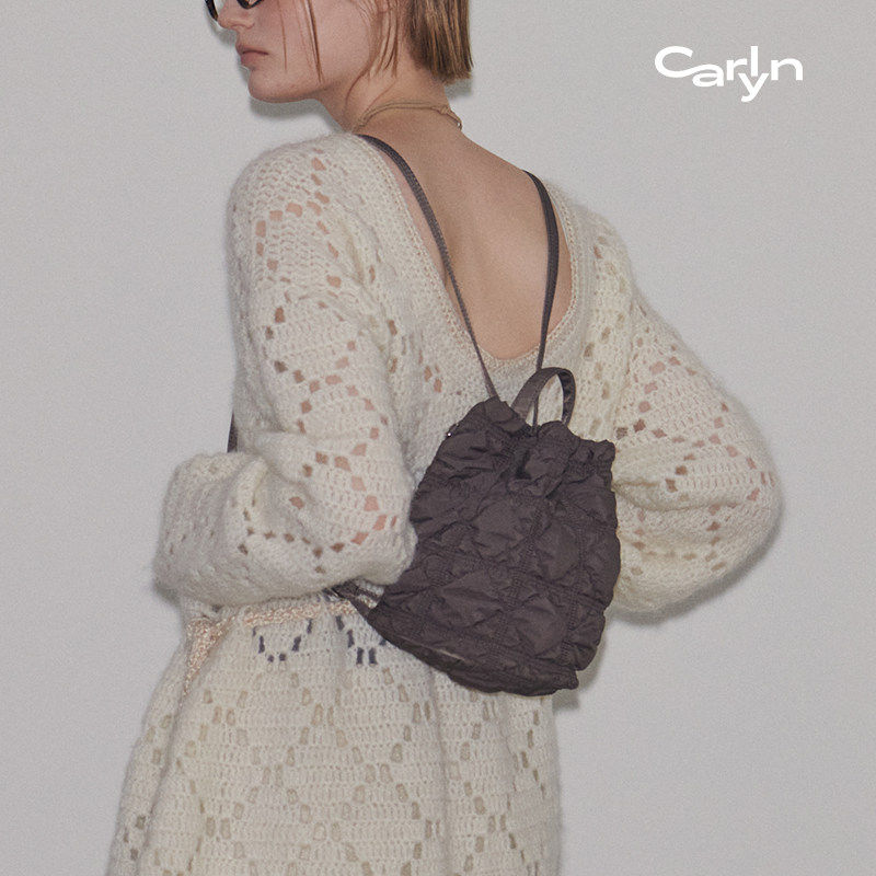 Carlyn MINI CLOVER BACKPACK韩国经典设计云朵手提轻便双肩包