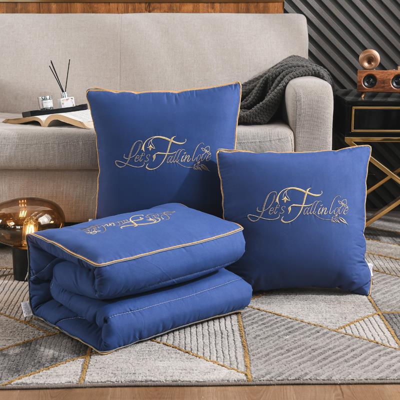 汽车抱枕被子两用多功能车载靠垫被沙发靠枕可折叠午睡空调枕头被 - 图2