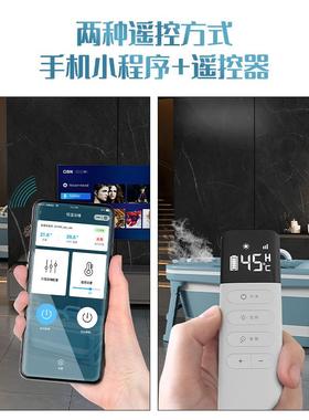 加热恒温折叠浴缸成人泡澡桶家用全身洗澡盆大人沐浴桶