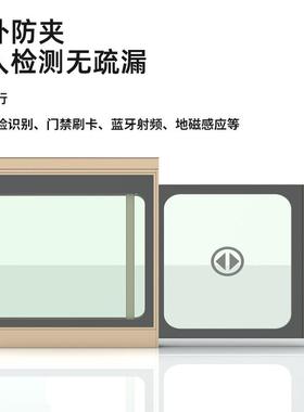 公交站台安全屏蔽门防夹防撞电动平移门地铁生产智能感应闸机