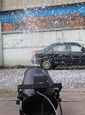 1800W大型雪花机摇头雪花机仿真圣诞节户外造雪机剧组场景造雪机