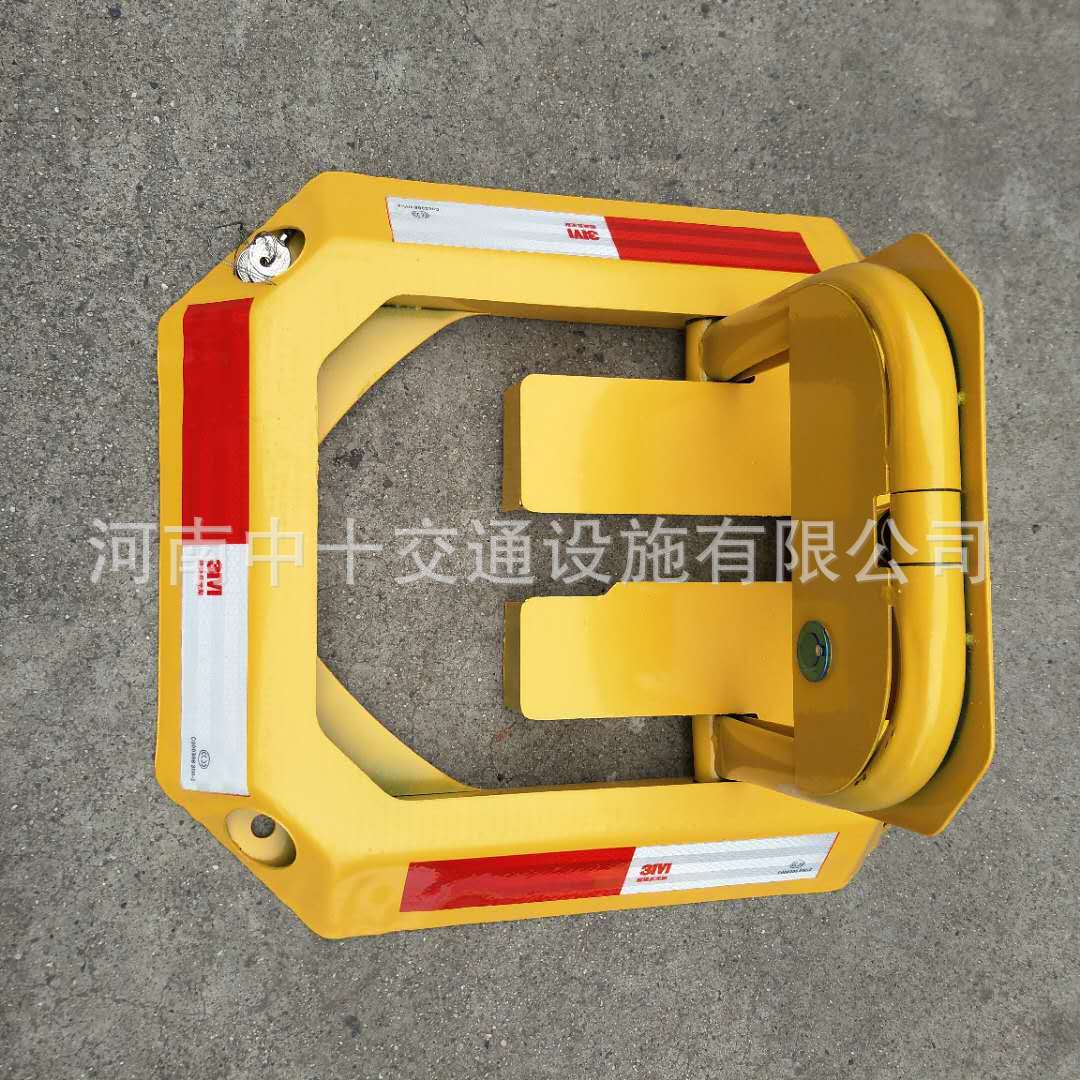 河南汽车停车位地锁占位锁八角车位锁地锁停车桩加厚防撞 - 图1