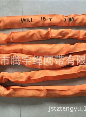 15T2M4M圆形吊装带15吨4米8米柔性环形吊带起重吊装带