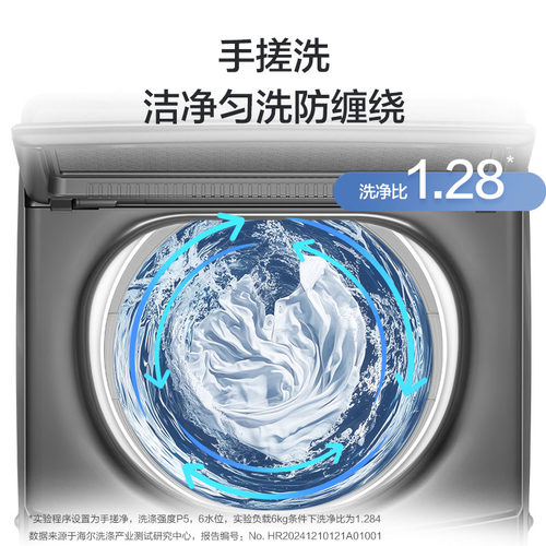 [补贴20%]海尔波轮洗衣机家用全自动直驱变频13kg大容量防缠绕57E - 图1