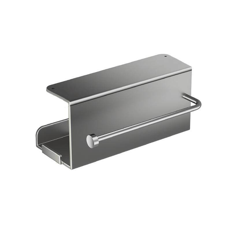 厨房纸巾架橱柜下壁挂式免打孔挂架保鲜膜卷纸收纳架多功能置物架,淘宝优惠券,粉丝福利购,淘宝优惠卷