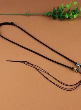 3mm横穿小孔珠子项链绳半成品
