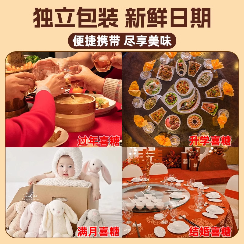 俄罗斯风味糖果混合紫皮牛轧糖巧克力花生喜糖过年年货零食大礼包,淘宝优惠券,粉丝福利购,淘宝优惠卷