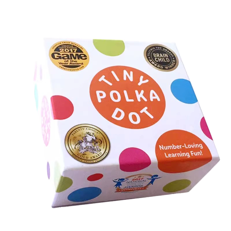 美国Tiny Polka Dot圆点卡数学思维跳棋儿童益智玩具香蕉派对桌游 - 图3