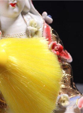 观音佛像清理工具佛尘扫净佛巾神龛掸子吸附灰尘刷子清洁用品