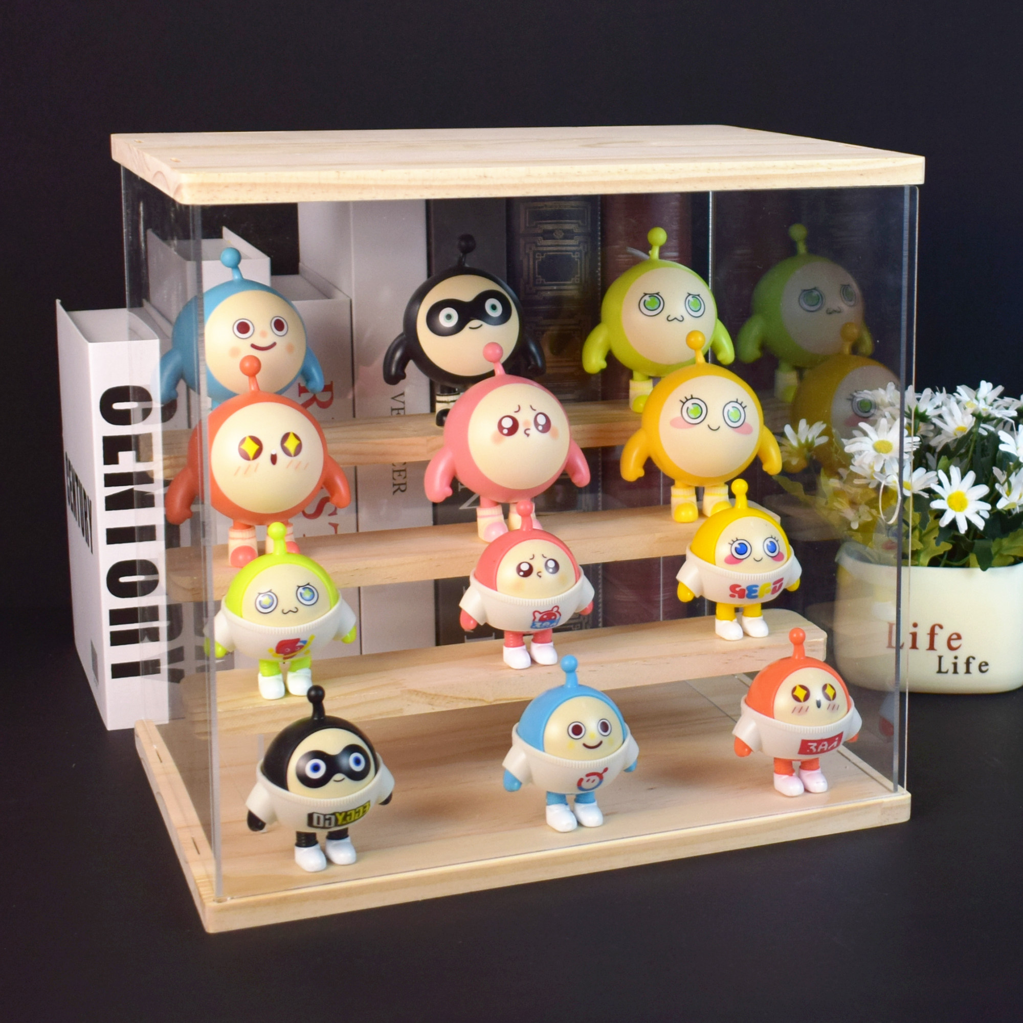 蛋仔派对手办蛋仔派对手办盲盒公仔游戏周边桌面摆件生日礼物男孩女孩奖励礼物