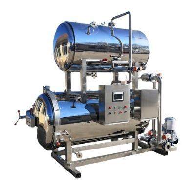 粽子杀菌活珠子高温灭菌锅蜜枣蛋黄肉粽杀菌釜玉米香菇罐头杀菌锅 - 图3