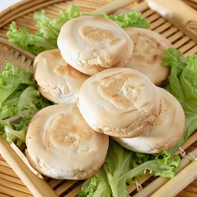 山东特产潍坊纯手工杠子头全麦千层火烧低脂面食硬面麦香烧饼馒头,淘宝优惠券,粉丝福利购,淘宝优惠卷