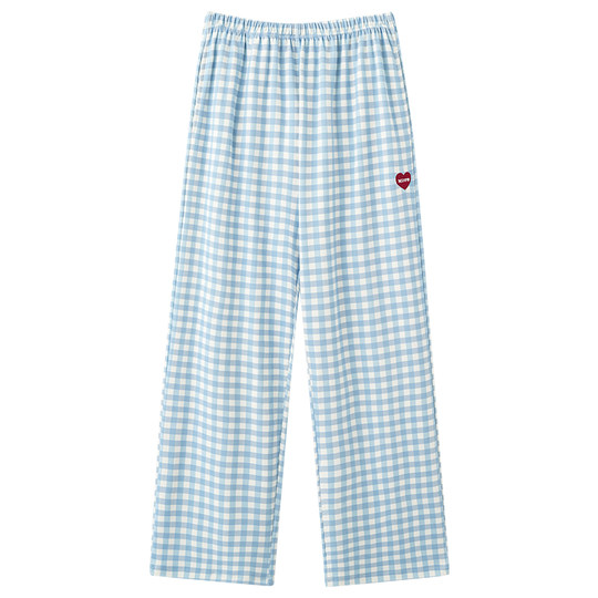 Cat man pure cotton pajama pants women's trousers summer thin style