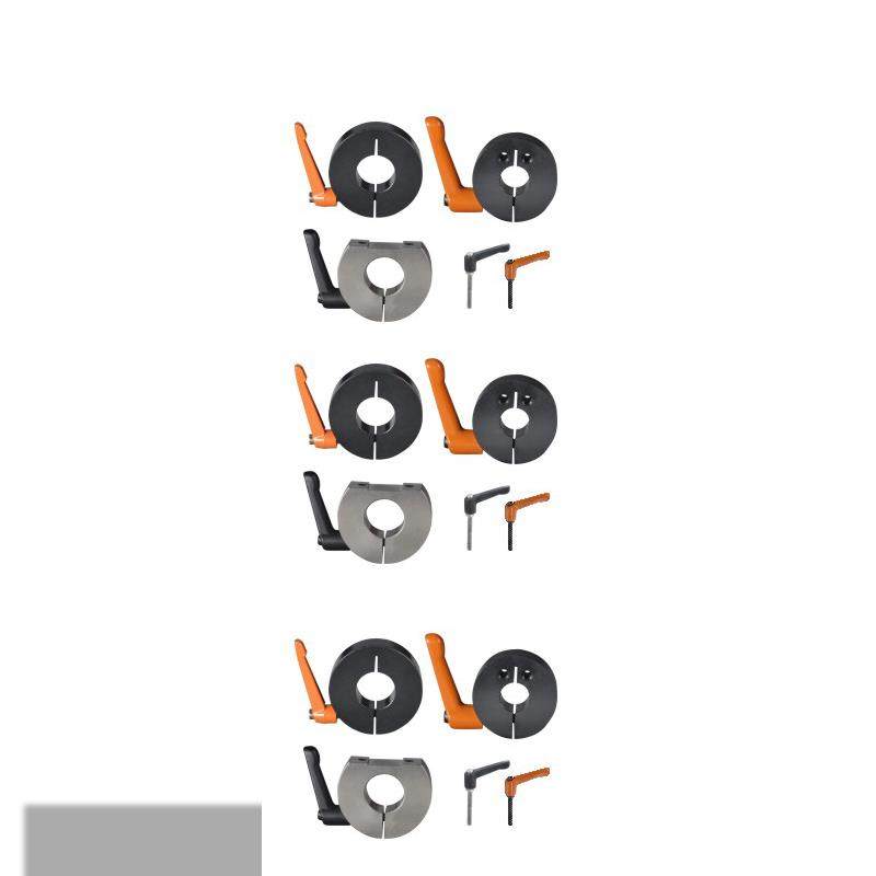 铝合金快速夹紧固定环锁紧带把手快速侧面安装孔夹具45钢轴止推环,淘宝优惠券,粉丝福利购,淘宝优惠卷