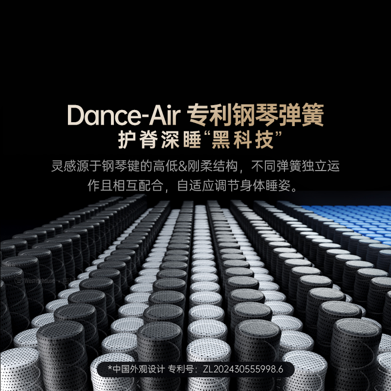 政府补贴西屋床垫S2Plus乳胶弹簧卧室家用成人护腰加硬席梦思床垫