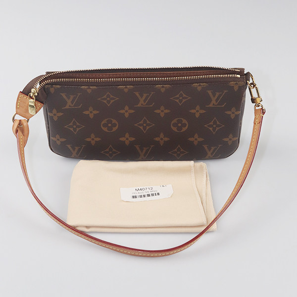 「8.5新」LOUIS VUITTON(路易威登)POCHETTE 老花手提包M40712,淘宝优惠券,粉丝福利购,淘宝优惠卷