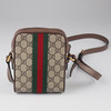 9.0 New GUCCI (Gucci) OPHIDIA GG shoulder bag beige/ebony GG crossbody bag