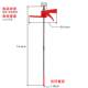 Automobile brake roof lever brake pedal fixing locker four-wheel positioning brake lock foot support auto repair tool