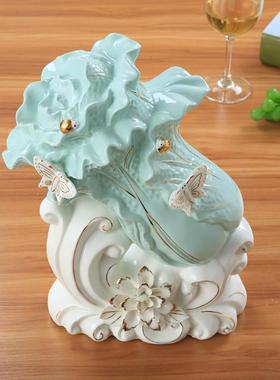 创意家居电视柜白菜摆件陶瓷工艺品结婚礼物中式装饰品桌面办公室