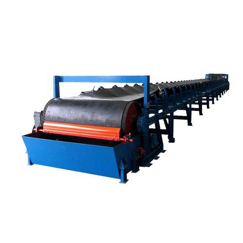 皮带输送机槽型托辊输送带防跑偏防撒料煤矿用耐温带式输送线 - 图3