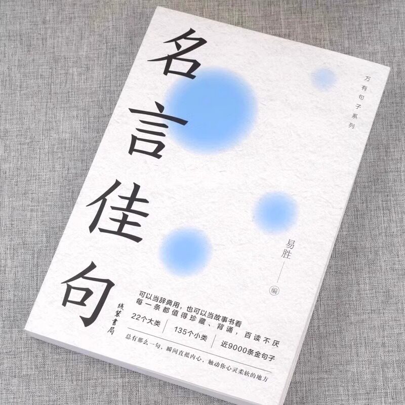 全新正版名言佳句+感悟人生语录大全人生感悟初中生高中生小学生名人名言经典语录励志书籍格言警句优美句子积累好词好句好段大全