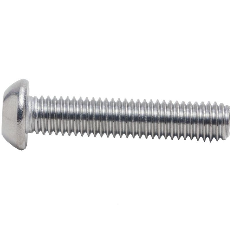 304不锈钢半圆头梅花防盗螺丝特种螺钉盘头带柱异形螺栓 M3M4-M12 - 图2