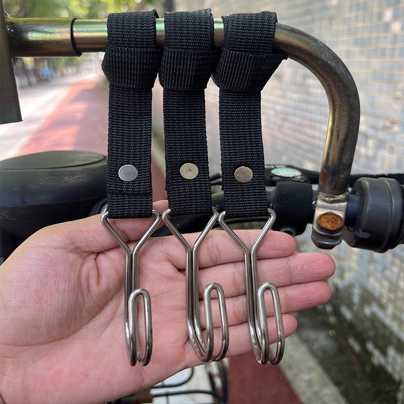 电车挂钩电瓶车推车婴儿车挂物钩前置通用金属钩子挂头盔外卖蔬菜,淘宝优惠券,粉丝福利购,淘宝优惠卷