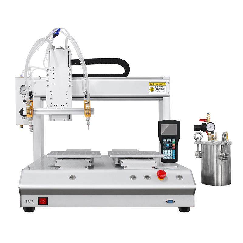 双工位双头点胶机桌面式自动化锡膏AB胶打胶机设备视觉定位系统,淘宝优惠券,粉丝福利购,淘宝优惠卷