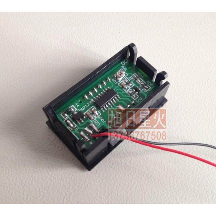 高精度 两线DC2.5-30V接反不烧,数字数显电压表头0.56寸 带微调 - 图3