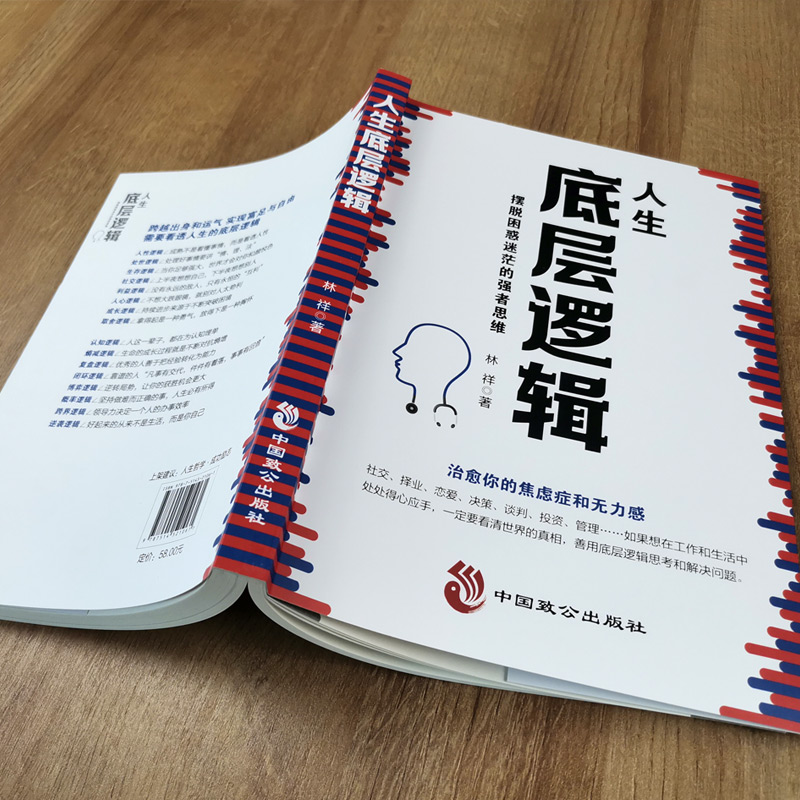 治愈你的焦虑症和无力感人生底层逻辑摆脱困惑迷茫的强者思维比能力重要1000倍的是你的底层逻辑治愈你的焦虑症和无力感励志书籍