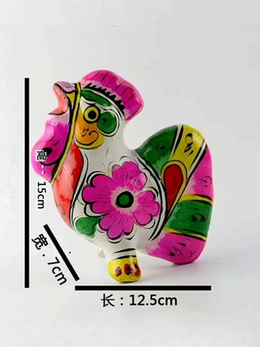 2023 Shaanxi Fengxiang Clay Sculpture Dornments чисто ручной 12 лошади с зодиаком, овец, годом свиньи.