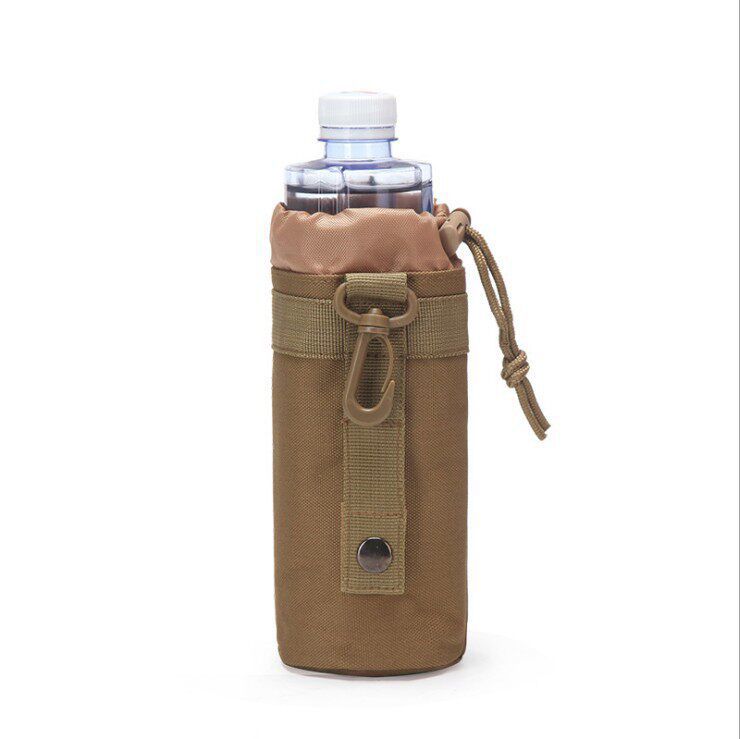 MOLLE portable sports outdoor tactical water bottle bag cup protective cover thermos cup cover water cup cover