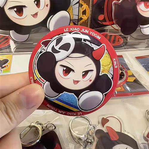 蛋仔派对蛋仔派对周边谷子乐小君揪出捣蛋鬼立牌吧唧钥匙扣亚克力桌面摆件