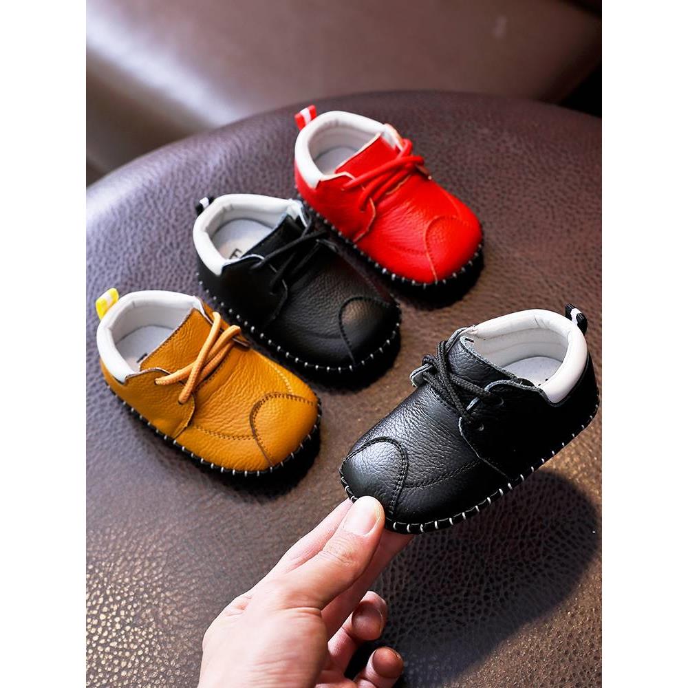 茵豆步前鞋婴儿鞋6到12个月春秋款4三个月宝宝鞋子0一6月3小月龄7-图1
