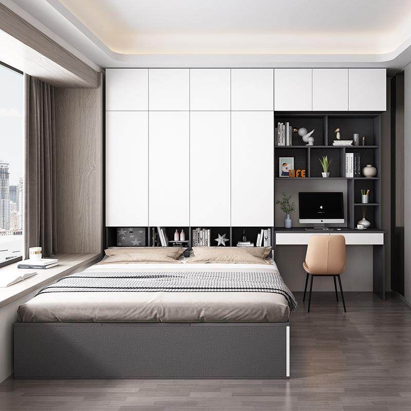 榻榻米衣柜一体床小户型省空间多功能衣帽间储物床儿童书桌组合床,淘宝优惠券,粉丝福利购,淘宝优惠卷