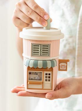 阿楹 可爱治愈摆件工位玄关梳妆台首饰收纳八音盒六一儿童节礼物