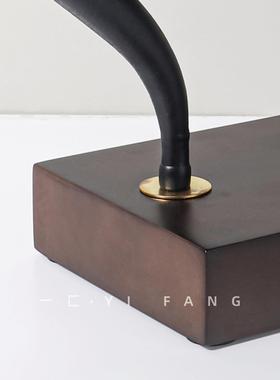 一匚复古新中式留声机创意 样板间售楼处客厅书房博古架艺术摆件