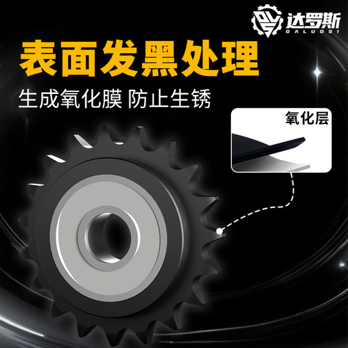 惰轮链轮涨紧轮VLS01 VLS12-35-16-d10 d12 18-d15 21-d17 25-d20 - 图0