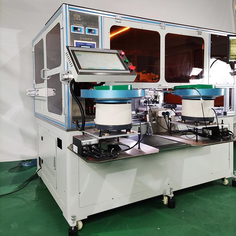 全自动双压双穿插胶壳机电线两端切断剥皮检测压端压力管理变频 - 图2