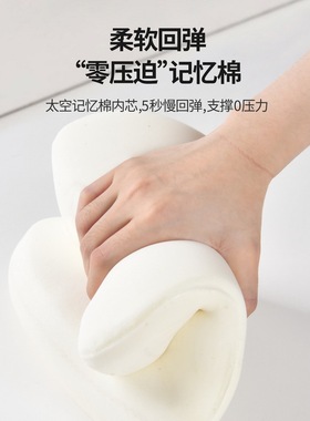 按摩头枕汽车电动护颈枕车载开车用车内座椅颈椎靠枕记忆棉腰靠