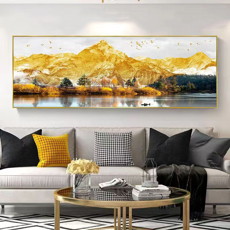 金山夫妻床头主卧贴画背靠金山卧室房间自粘画客厅沙发背景装饰画,淘宝优惠券,粉丝福利购,淘宝优惠卷