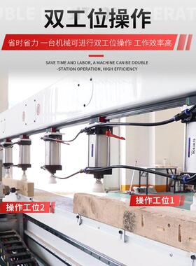 数控榫槽机方孔榫槽机双工位仿古槽机餐桌椅数控侧孔机三轴联动