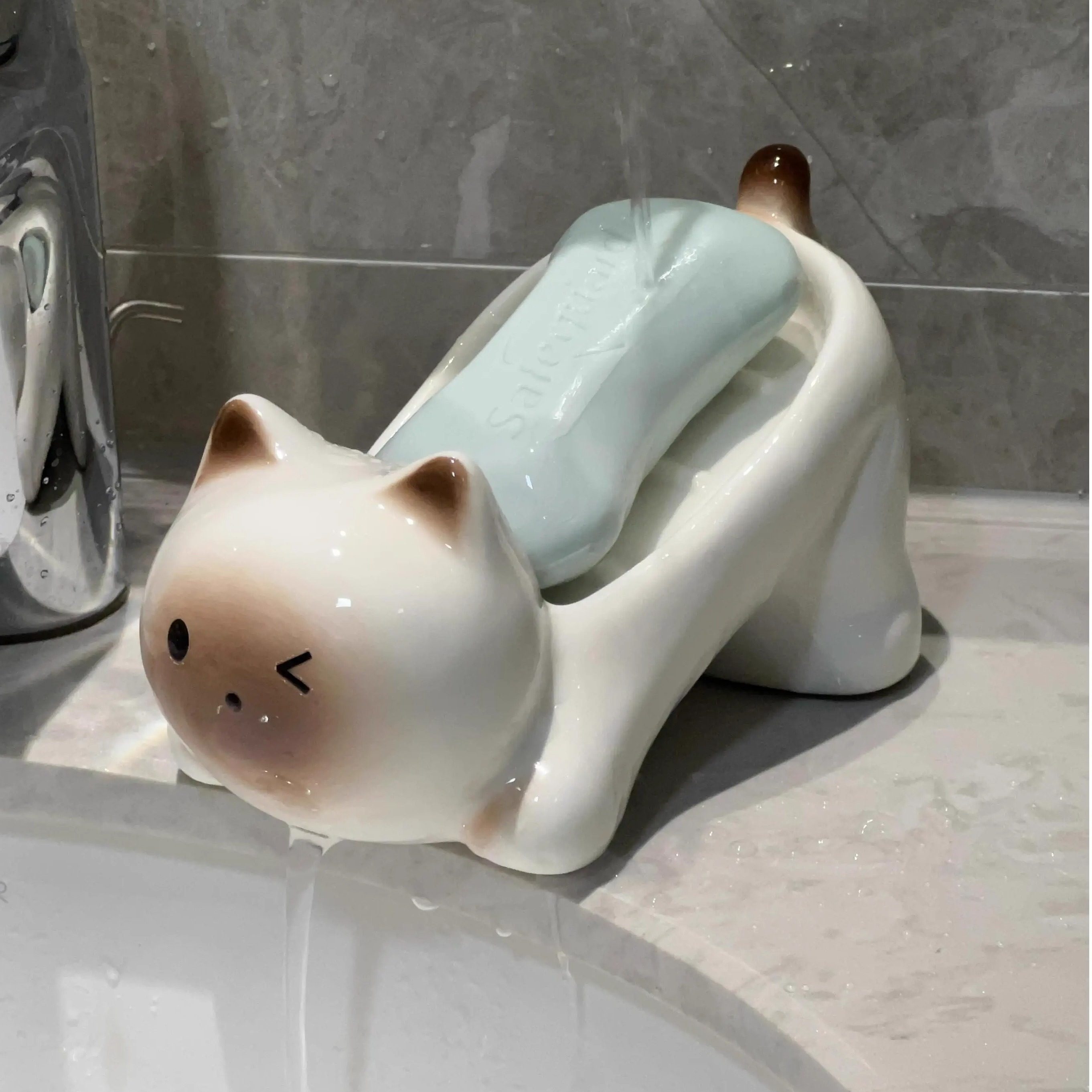 ININ陶瓷肥皂碟卫生间洗漱台沥水台面置物架家饰软装搭配套装,淘宝优惠券,粉丝福利购,淘宝优惠卷