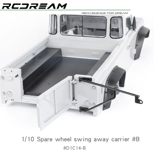 RCDream 备胎支架B款 RD110 RD90 RC4WD D90 1/10皮卡 #D1C14-B - 图1