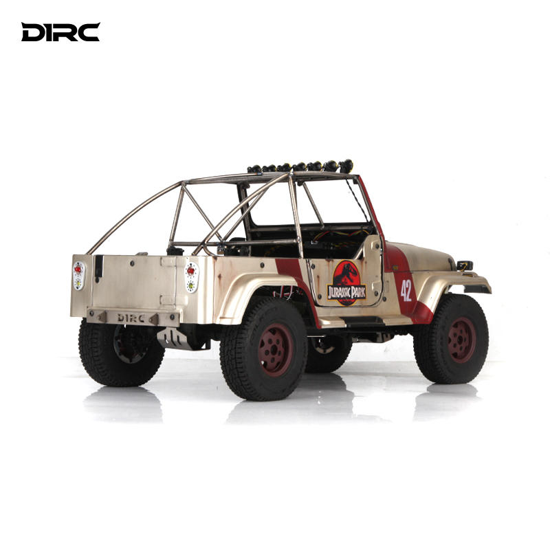 D1RC TRX4攀爬车 侏罗纪公园YJ 钛合金管架 防滚架 T4钛合金管架 - 图2