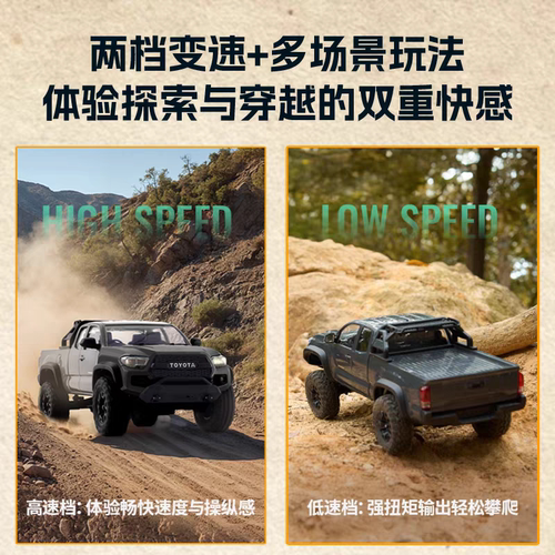 FMS塔科马TACOMA塔库玛仿真1/24比例遥控车RC越野车攀爬车玩具车 - 图0